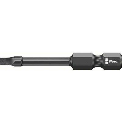 Image of Wera 05073971001 1 x 2 50 mm Bits for Square Socket Head Screw &quot;Impact 868/4 IMP DC&quot; SB Silver