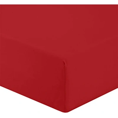 Image of Gabel DiPiù Colore e Benessere Bottom Sheet, Percale 200x125x0.3 cm Amaranto