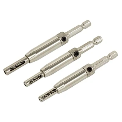 Image of Sealey Hinge Drill Set 3pc