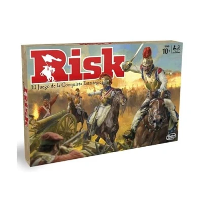 Image of Hasbro Gaming Risk (Hasbro b7404190) (Portuguese Version)