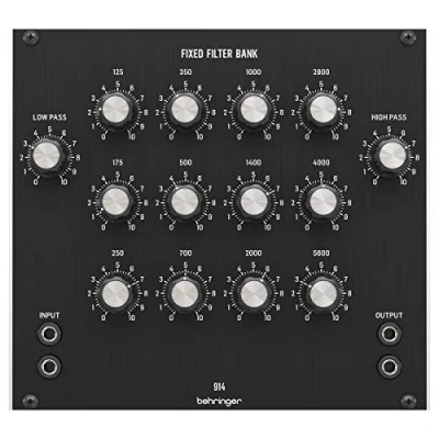 Image of Behringer 914 Fixed Filter Bank Legendary Analog Module for Eurorack