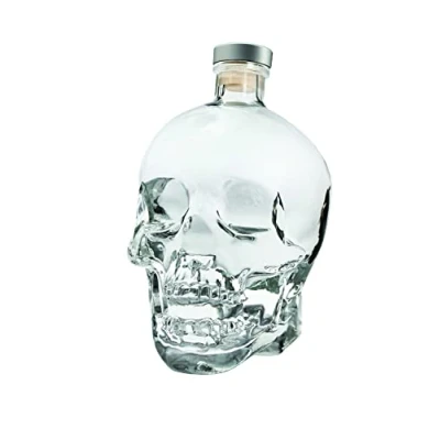 Image of Crystal Head Vodka 175cl, 40% ABV Award Winning Premium Distilled Vodka, Filtered through Includes Glass Skull Bottle