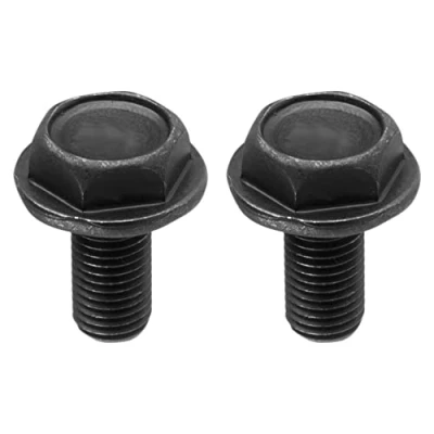 Image of BIKE 8MM PAIR OF CRANK BOLT SCREW M8x100 BOTTOM BRACKET JIS SQUARE CYCLE BICYCLE FIXIE SINGLESPEED RETRO VINTAGE OLD CRANKSET CHAIN STEEL PIN