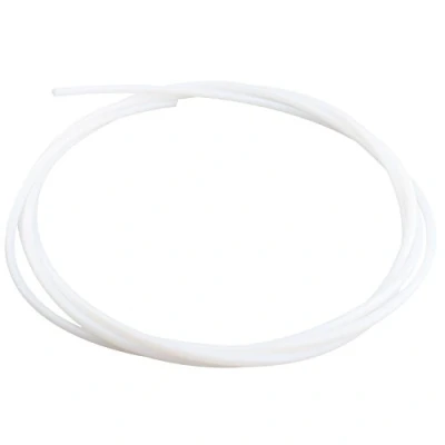 Image of HALJIA 2 Meters PTFE Teflon Bowden Tube 2.0mm ID 4.0mm OD for 1.75mm Filament Compatible with 3D Printer RepRap Rostock Kosselr(White)