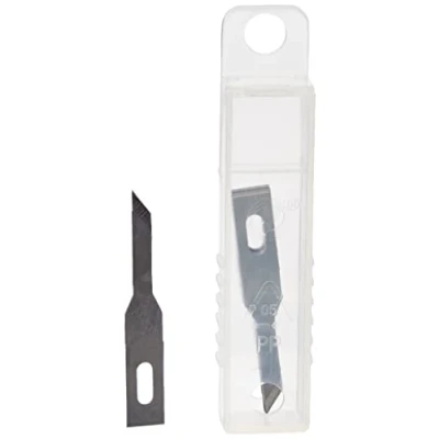 Image of Modelcraft PKN1768 Stencil Edge Blades, Pack of 5 , Silver
