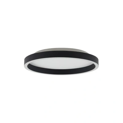 Image of Lucande LED ceiling light Rotundo, Ø 40 cm, black, dimmable