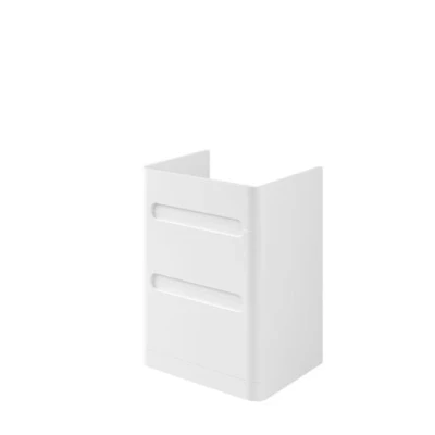 Image of Iflo Galene Floor Standing Unit 555mmw X 408mmd Gloss White