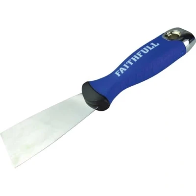 Image of Faithfull FAISGFK50ME Soft Grip Filling Knife 50 mm
