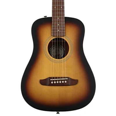 Image of Fender Redondo Mini Acoustic Guitar, Sunburst w/Gig Bag