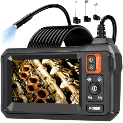 Image of Daxiongmao Borescope, Endoscope Camera with Light, 1080P HD Inspection Camera, Borescope IP67 Waterproof 16.5ft Flexible Gadgets for Men (4.3)