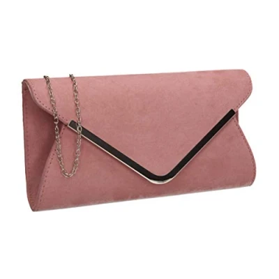 Image of SwankySwans Women&#039;s Karlie Clutch Bag, Blush