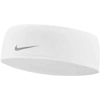 Image of Nike Dri.Fit Swoosh Headband 2.0 Running Sport (White Silver)