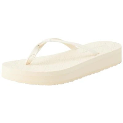 Image of Tommy Hilfiger, Women, Monogram Beach Sandal, Flip Flop, Beige, 7