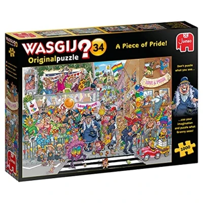 Image of Jan van Haasteren The Retirement Home Jigsaw Puzzle For Adults 1500 pieces 90 x 60cm Jumbo