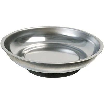 Image of Dunnet Tools 6&quot; 150mm Stainless Steel Magnetic Dish Tray for Parts Bolts Nuts Washers Screws Mechanic Hand Automotive Pats Professional DIY Screw Bowl