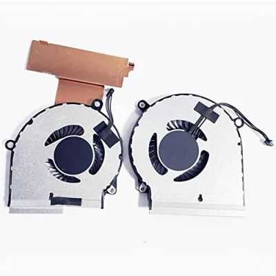 Image of Fleshy Leaf New CPU+GPU Cooling Fan Replacement for HP OMEN 15 DC Series L30203 001 L30204 TPN Q211