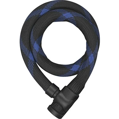 Image of Abus Ivera Steel o Flez 7200, Lucchetto a Catena Unisex Adulto, Nero, 110 cm, Black