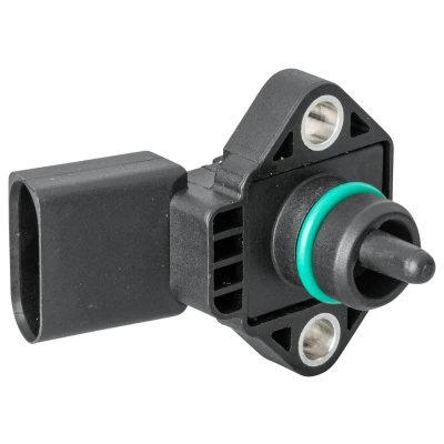 Image of 062906051, 1C0145803 Sensor, boost pressure HELLA 6PP 358 152 011 VOLKSWAGEN: Golf 4 Variant, 4, LT 28 46 2 Kasten, AUDI: A6 C5 Avant