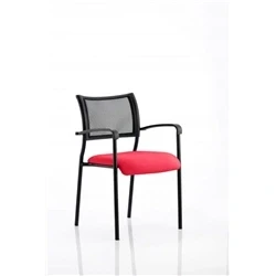 Image of Brunswick Bespoke Colour Seat Black Frame Bergamot Cherry KCUP0064