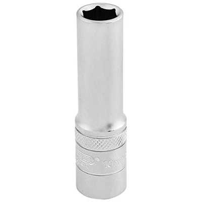 Image of Draper 6 Point Metric Deep Socket, 3/8&quot; Sq. Dr., 10mm