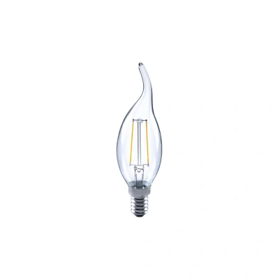 Image of E14 Omni Filament Candle Lamp 2W = 25W Integral LED
