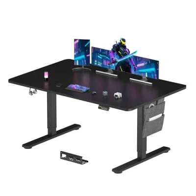 Image of SANODESK 180x80cm Electric Standing Desk Height Adjustable Sit Stand Home Office with Memory Smart Pannel Splice Board