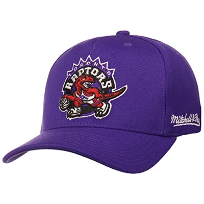 Image of Mitchell &amp; Ness NBA Toronto Raptors Purple Solid Adjustable Cap Unisex, One Size