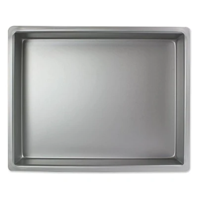 Image of PME Aluminium Oblong Cake Pan 12 x 15 4 Inch Deep,Silver