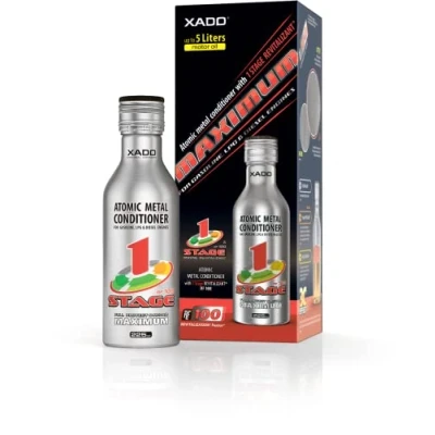 Image of XADO Motor Oil Additive Metal Conditioner Engine Treatment Wear Protection &amp; Rebuilding of Worn Cars Vans Trucks Maximum RF 100 1 Stage