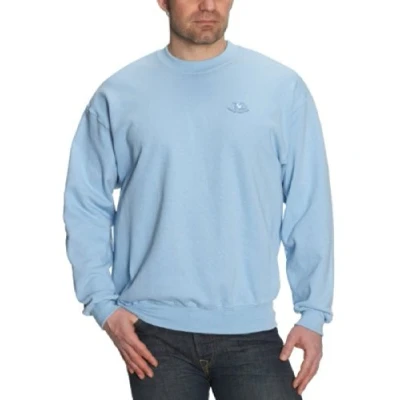 Image of Fruit of the Loom Men&#039;s Classic Set In Sweat Sweatshirt, Sky Blue, X Large