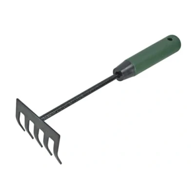 Image of Faithfull Tools FAIESSHRAKE Essentials Hand Drag Rake, Blue, 8.5 x 29 6.5 cm