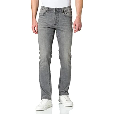 Image of camel active Men&#039;s 488445 9+63 Straight Jeans,Grey,W38/L35