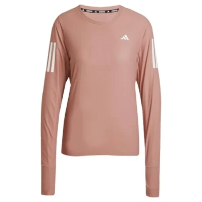 Image of adidas Performance Long sleeved top, Women&#039;s, Size: Large, Warm clay