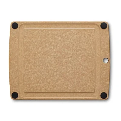 Image of Victorinox Chopping Board, All in One, Cutting Board M 36.8 x, 28.5 0.6, Groove, Durable, Non Slip Feet, Dishwasher Safe, Brown
