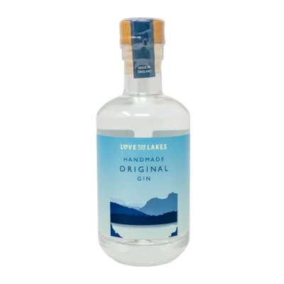 Image of Love the Lakes Handmade Original Gin Small Batch, Premium Citrus by Artisan Distillers (40% ABV) (20cl)