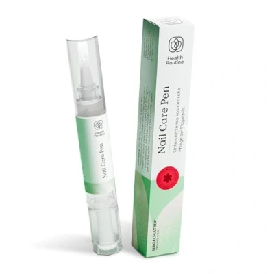 Image of HealthRoutine Nail Care Pen The Original from Austria with Tea Tree Oil and Vitamin E, Strengthener Hardener for Damaged Nails, 4ml