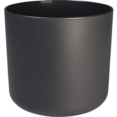Image of elho B.for Soft Small Plant Pot Indoor Home Decorative Flower Succulent Cactus Herb Planter (Ø 16cm, Anthracite)