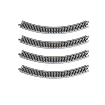 Image of Gaugemaster Ground Level Radius 282mm Curved Track 45 Deg. (4)
