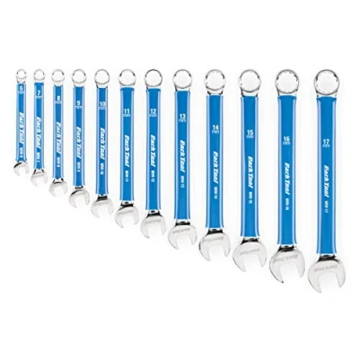 Image of Park Tool MWSET 2 Metric Wrench Set 6 7 8 9 10 11 12 13 14 15 16 17 mm,Blue
