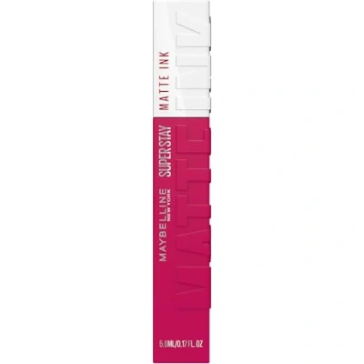 Image of Maybelline Superstay Matte Ink Longlasting Liquid, Pink Lipstick, Up To 12 Hour Wear, Non Drying, 120 Artist
