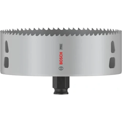 Image of Bosch 1x PRO Multi Material Power Change Plus Hole Saw (for Softwood, Drywall, Ø 140 mm, Professional Accessory Rotary Drill/Drivers)