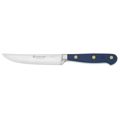 Image of WÜSTHOF Classic Steak Knife, 12 cm (4.5&quot;), Wild Blueberry (Blue)