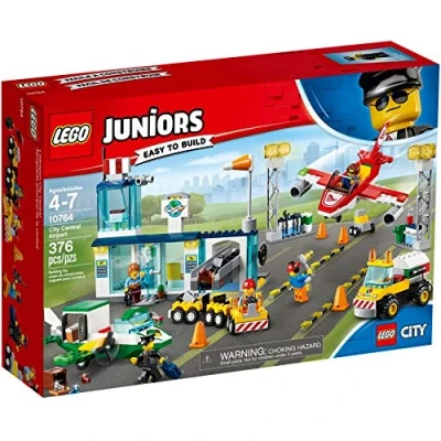 Image of LEGO Juniors City Central Airport 10764 Building Kit (376 Piece)