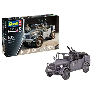 Image of Revell 03339 le. gl. Einheits PKW 4 1:35 Scale Unbuilt/Unpainted Plastic Model Kit