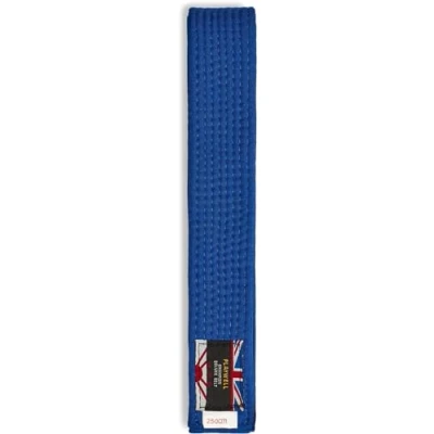 Image of Martial Arts Cotton Solid Coloured Grading Belt Blue (320cm)