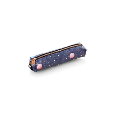 Image of Miquelrius Mini case, Includes Elastic Band, Zip Closure, Pencil case Size 190 x 25 40 mm, Planets Design