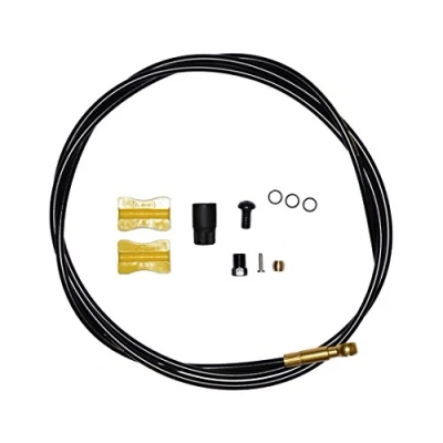 Image of Shimano SM BH90 hose for XT M8020 long banjo, rear, 1700 mm, black