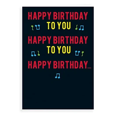 Image of Regal Publishing Humour Funny Birthday Card Hb to u 7 x 5 inches