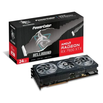Image of Powercolor Radeon RX 7900 XTX Hellhound (24GB GDDR6/PCI Express 4.0/2525MHz/20000MHz)