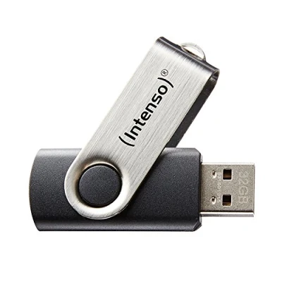 Image of Intenso 3503480 Basic Line 32GB Swivel USB2.0 Stick